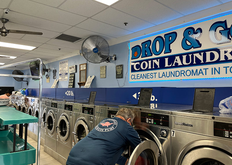 The most amazing is that is 24 hours too! | Drop & Go Coin Laundry