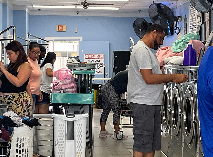 Save time and energy as an Airbnb host by entrusting your laundry to a professional service that provides pickup and delivery | Drop & Go Coin Laundry